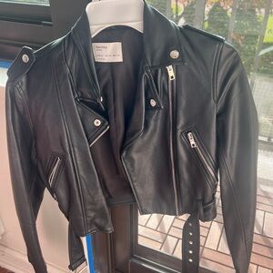 Leather jacket
